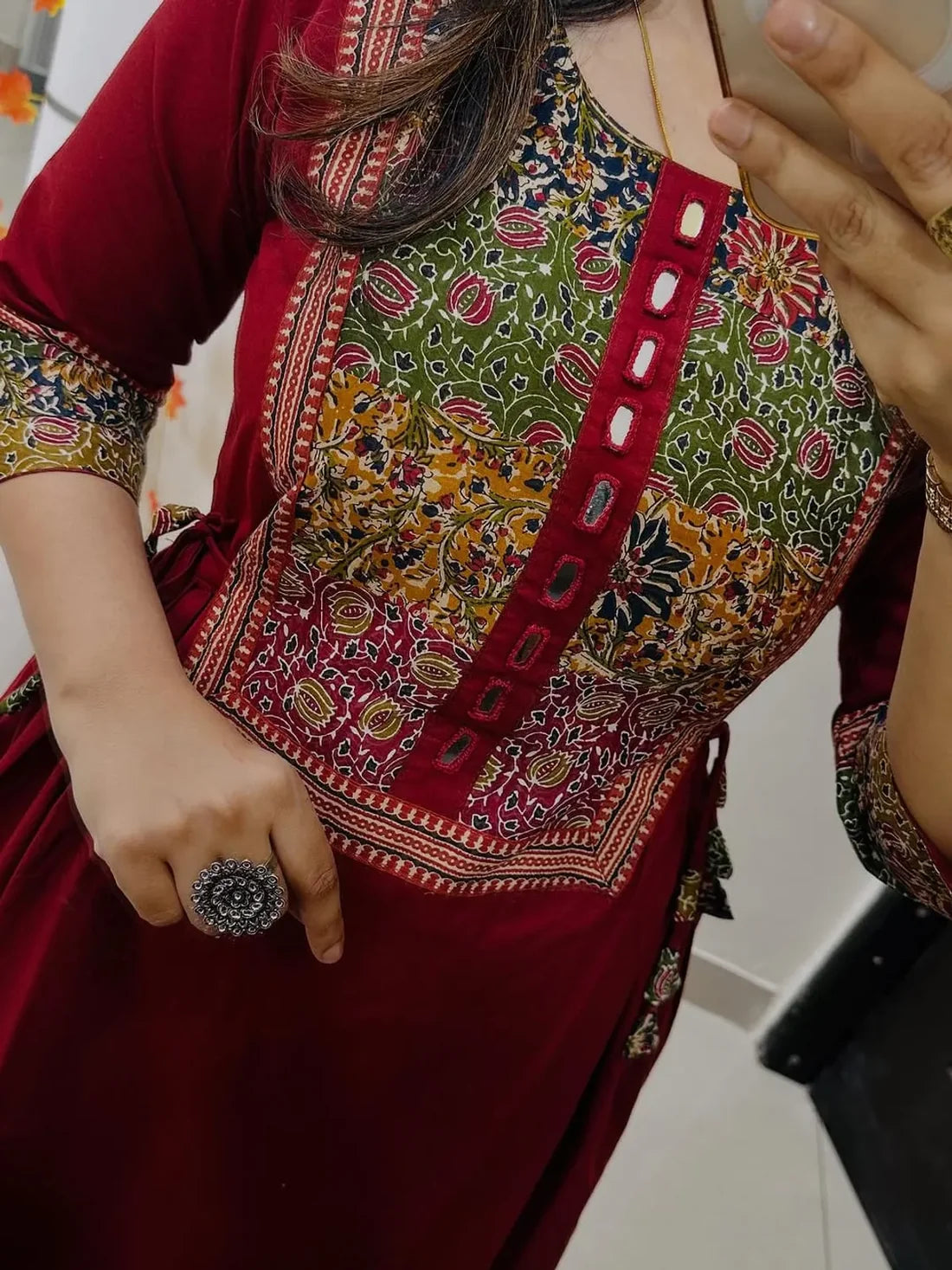 ZYFA Designer Heavy Kurti Palazzo Set in Premium Cotton Fabric for Women